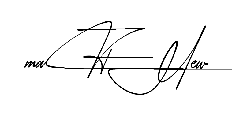 Modern Matthew signature style