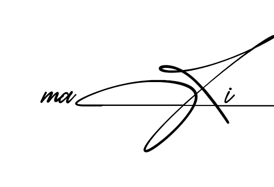 Maxi beautiful handwritten signature design