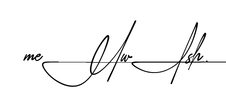 Modern Mehwish signature style
