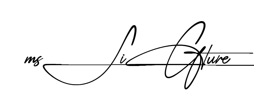 Ms Signature beautiful handwritten signature design