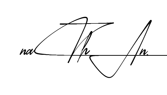 Modern Nathan signature style