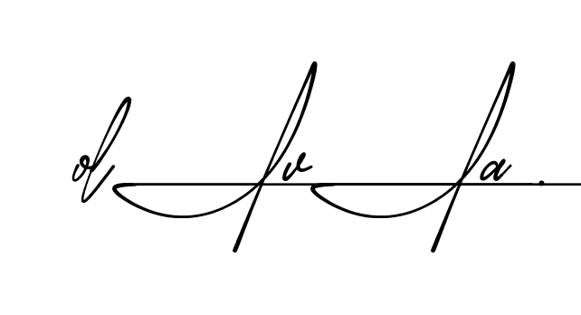 Modern Olivia signature style