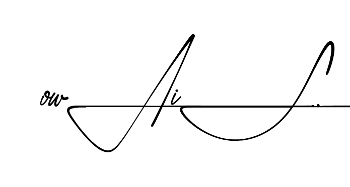 Modern Owais signature style