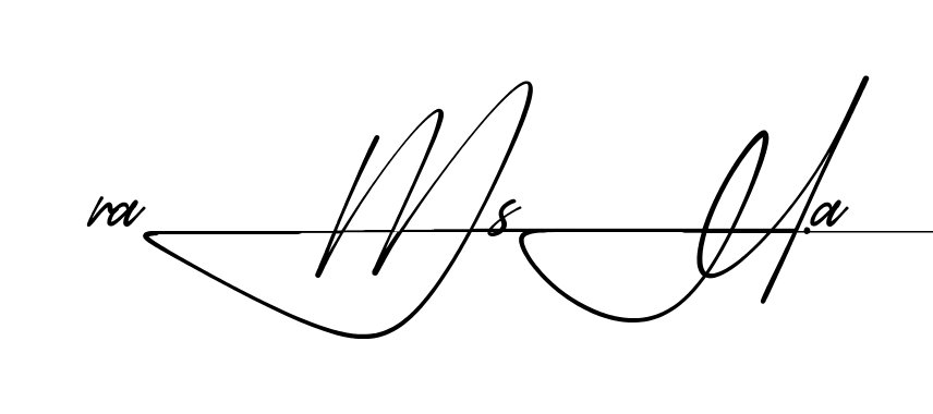 Modern Ramsha signature style