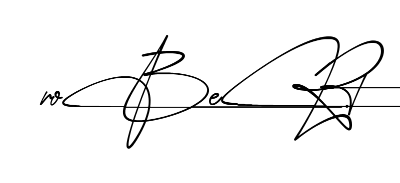 Modern Robert signature style