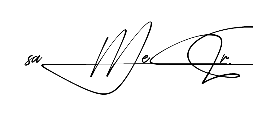 Modern Sameer signature style