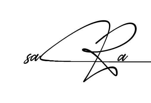 Modern Sara signature style