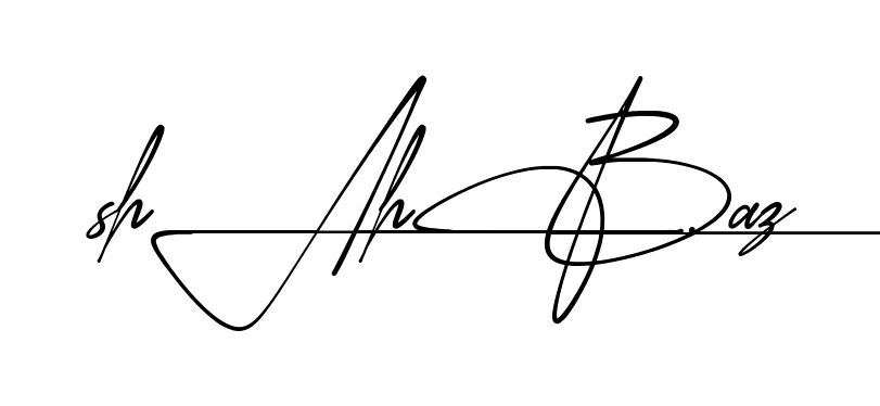 Modern Shahbaz signature style