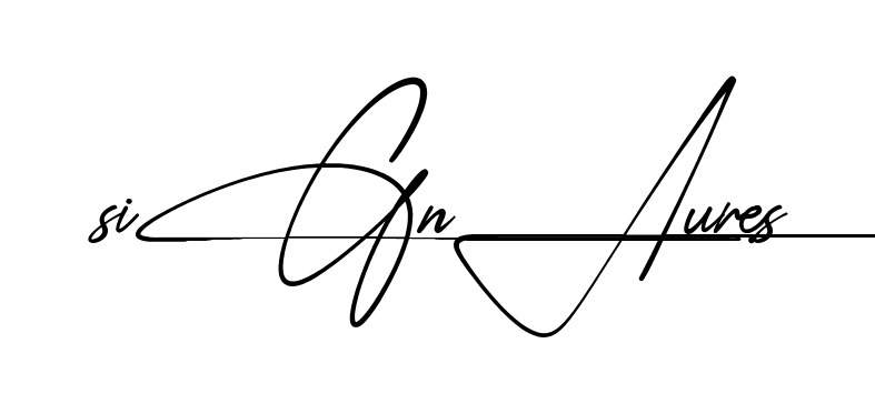 Signature S beautiful handwritten signature design