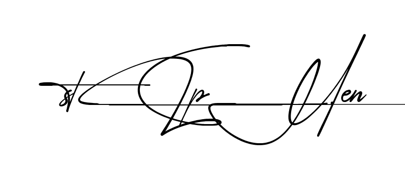 Modern Stephen signature style