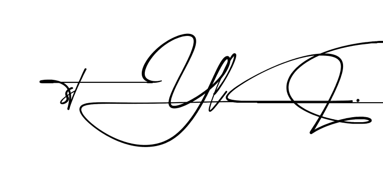 Style beautiful handwritten signature design