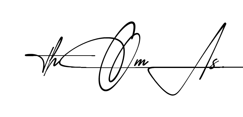Modern Thomas signature style