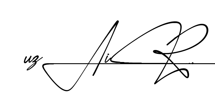 Modern Uzair signature style