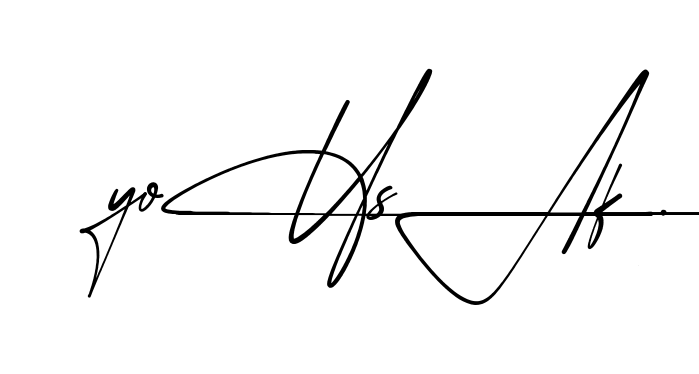 Modern Yousaf signature style