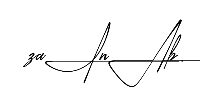 Modern Zainab signature style