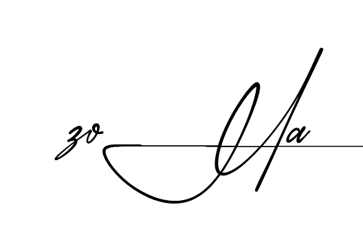 Modern Zoha signature style