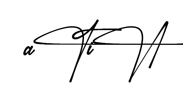 Creative Afia signature idea