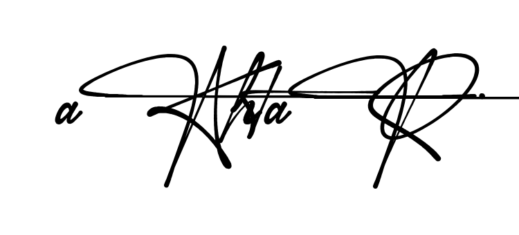 Creative Akhtar signature idea