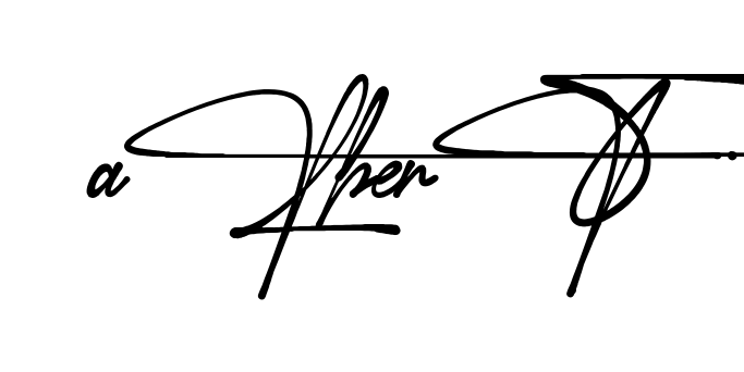Creative Albert signature idea