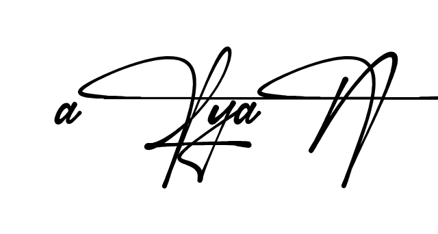 Creative Alyan signature idea