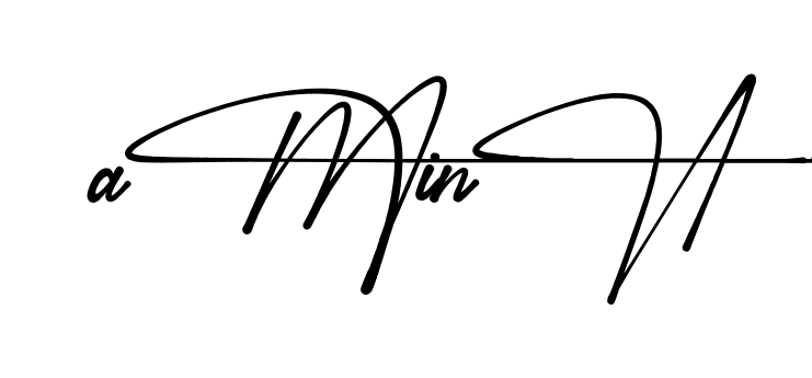 Creative Amina signature idea