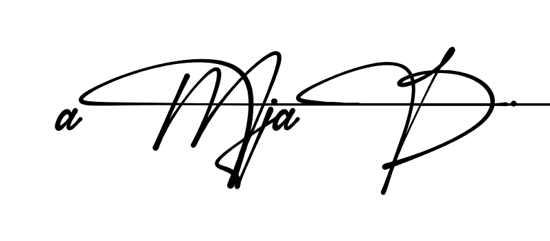 Creative Amjad signature idea