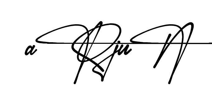 Creative Arjun signature idea
