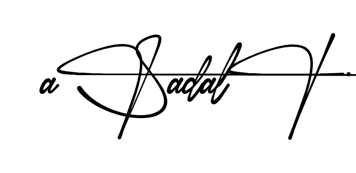 Asad Ali short name signature idea