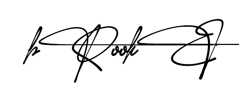 Creative Brooke signature idea