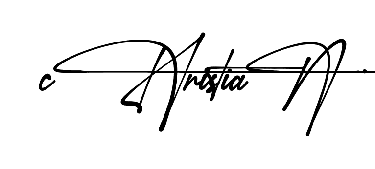 Creative Christian signature idea