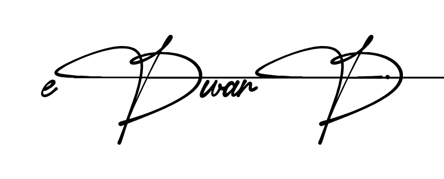 Creative Edward signature idea