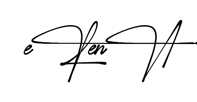 Creative Elena signature idea