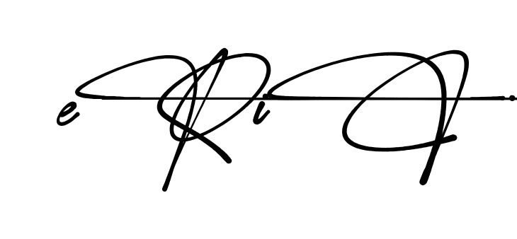 Creative Eric signature idea