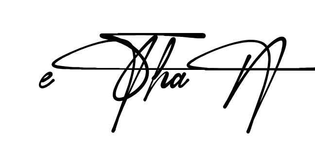 Creative Ethan signature idea