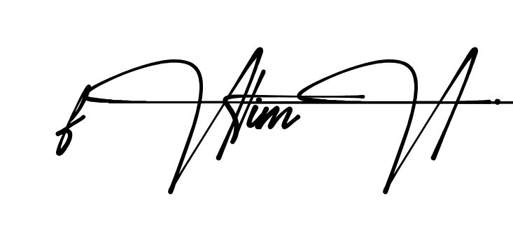 Creative Fatima signature idea