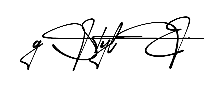 G Style short name signature idea