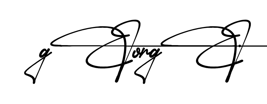 Creative George signature idea