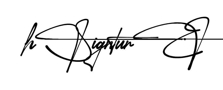 H Signature short name signature idea