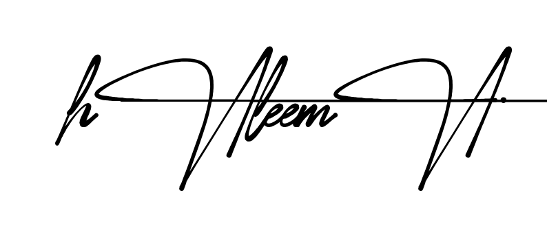 Creative Haleema signature idea
