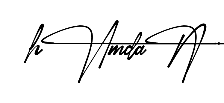 Creative Hamdan signature idea