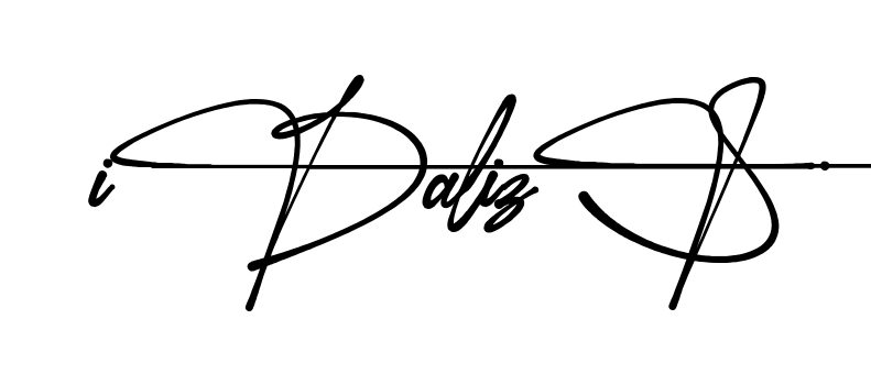 Idaliz S short name signature idea