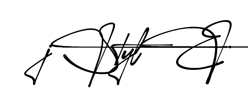 J Style short name signature idea