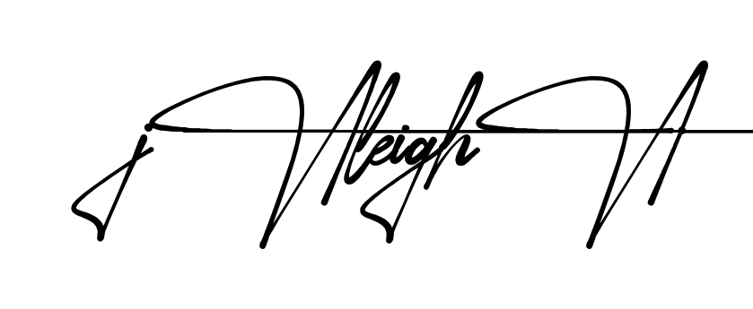 Jaleigha short name signature idea