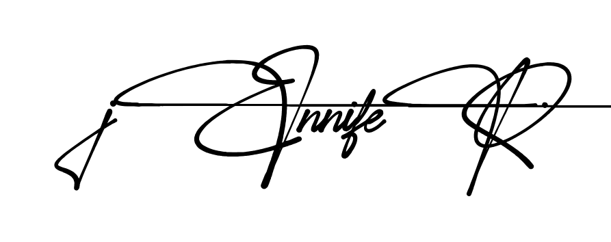 Creative Jennifer signature idea