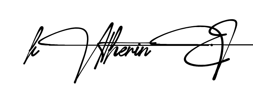 Creative Katherine signature idea