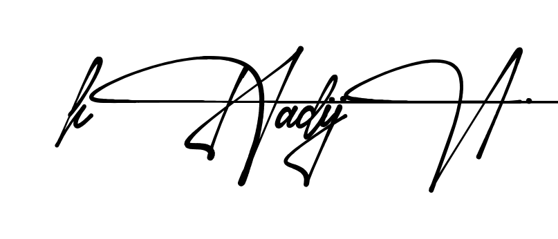 Creative Khadija signature idea