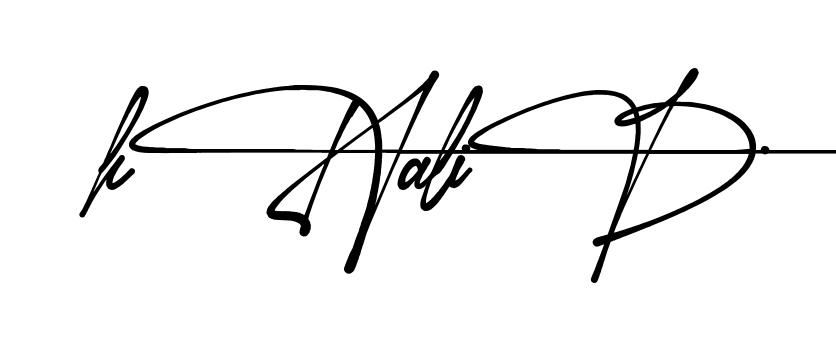 Creative Khalid signature idea