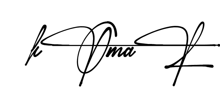 Creative Komal signature idea