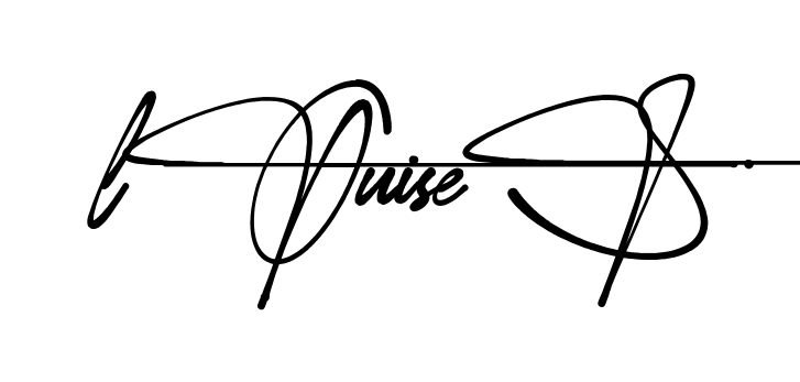 Louise S short name signature idea