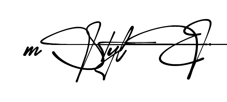M Style short name signature idea